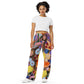 Aboriginal Art | Outback Jewels | All-over print unisex wide-leg pants