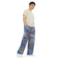 Aboriginal Art | Community | Unisex Wide-leg Pants