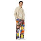 Aboriginal Art | Outback Jewels | All-over print unisex wide-leg pants