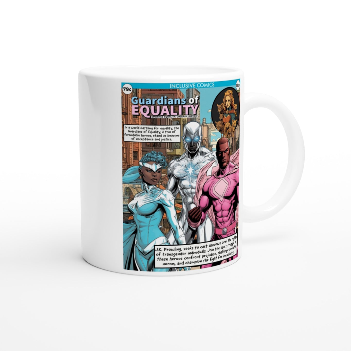 LGBTQIA+ | Guardians of Equality [Queer Super Heroes] | 11oz Ceramic Mug