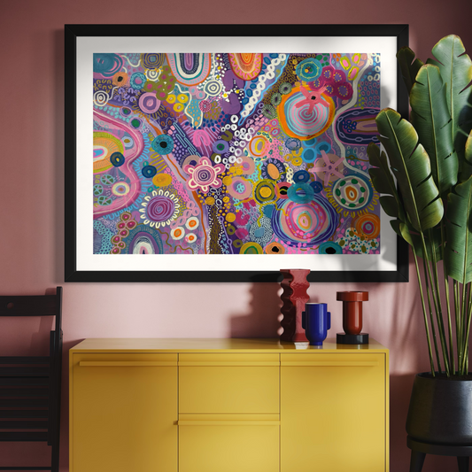 Aboriginal Art | Happy with me | Limited Release