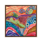 Mountains at Dawn original acrylic painting by Aléjandro Lauren