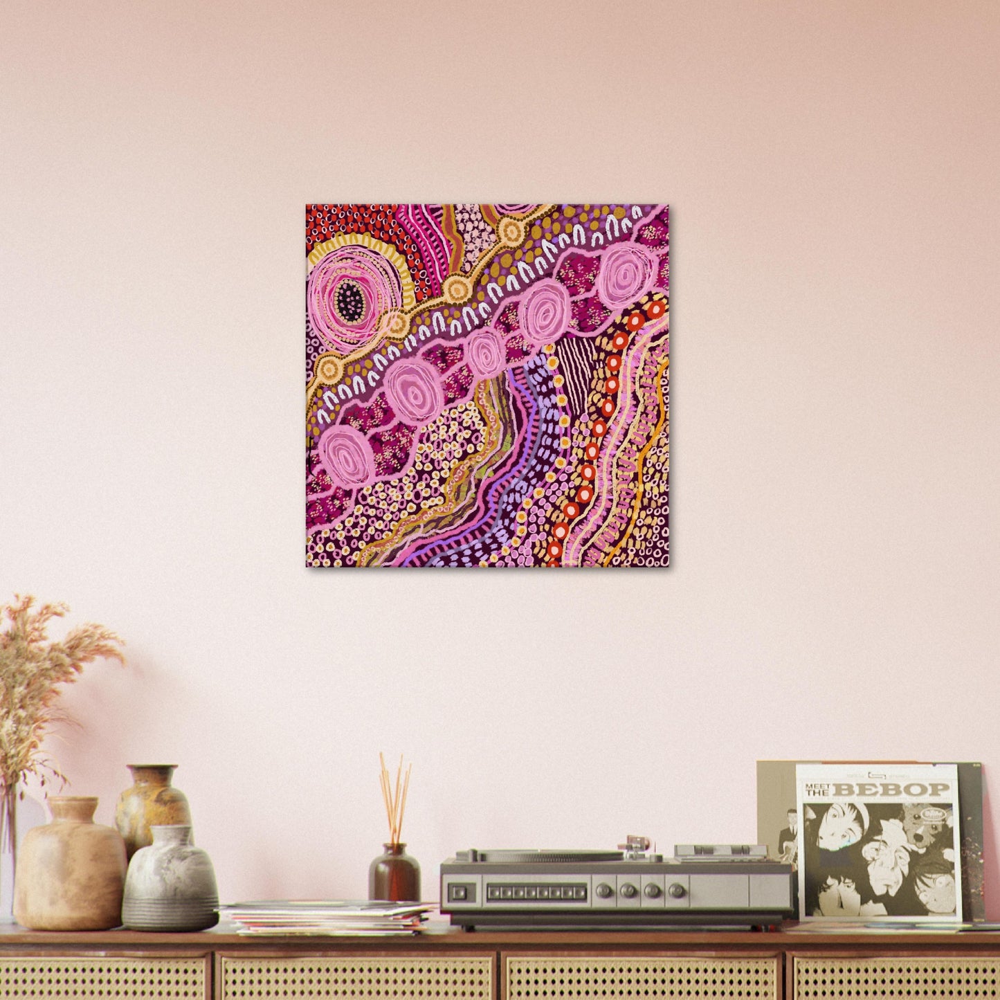 Aboriginal Art | Baba [Wiradjuri for Mother] |Print to Canvas