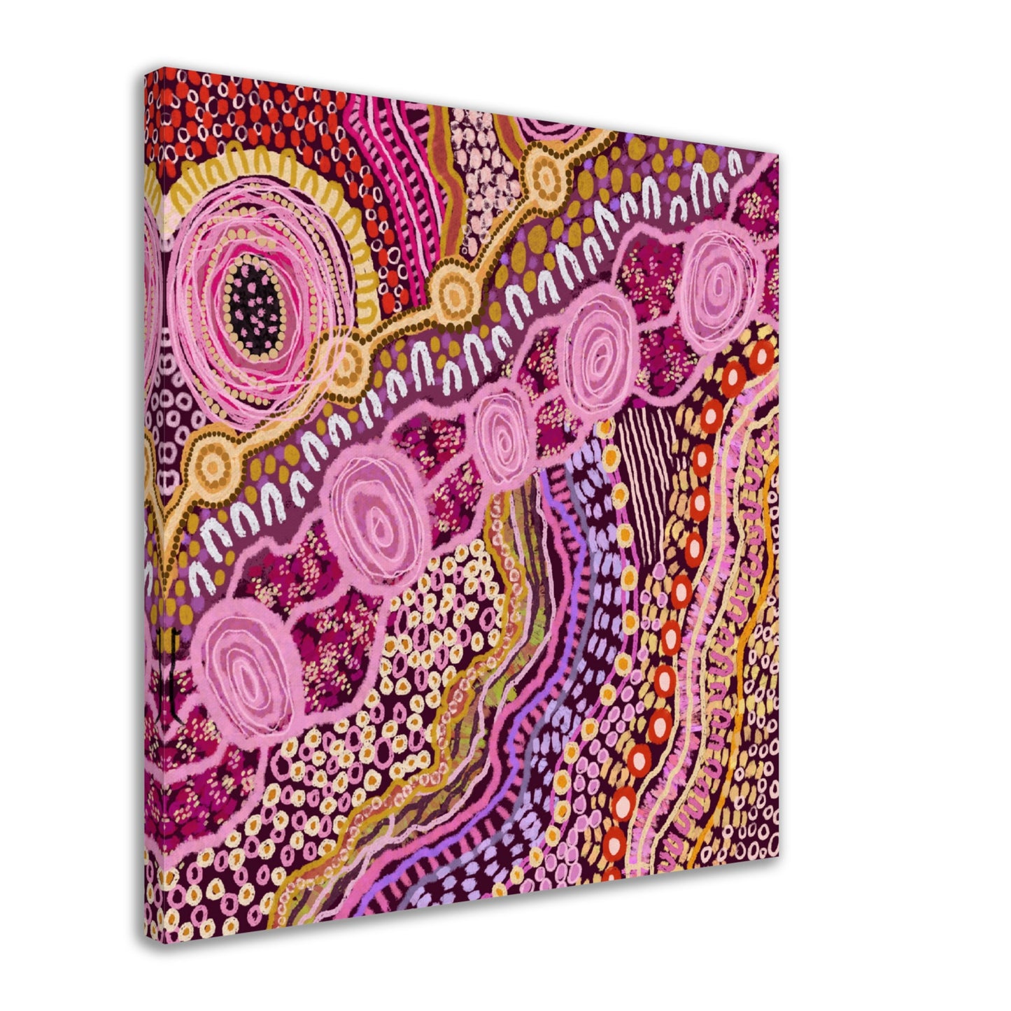 Aboriginal Art | Baba [Wiradjuri for Mother] |Print to Canvas