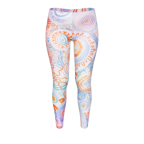 Aborignal Art | Meeting Places | Leggings