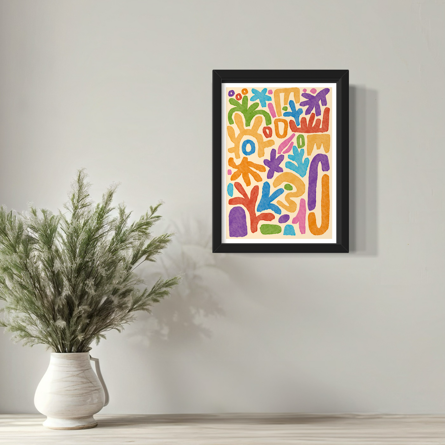 Abstract Expressionism Art | Vibes | Art Print