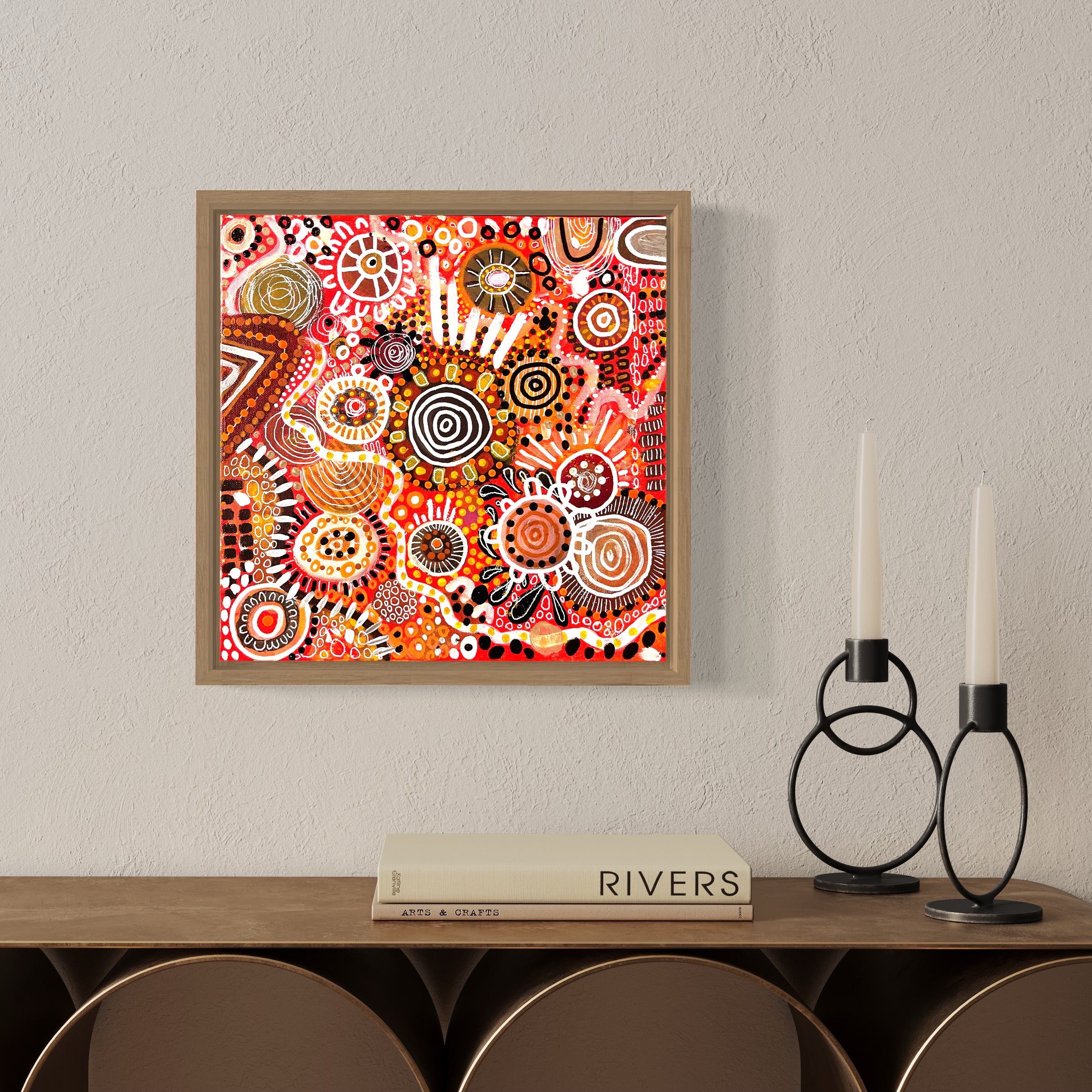 Aboriginal Art | Sun Kissed | One-of-a-Kind Original Painting ...