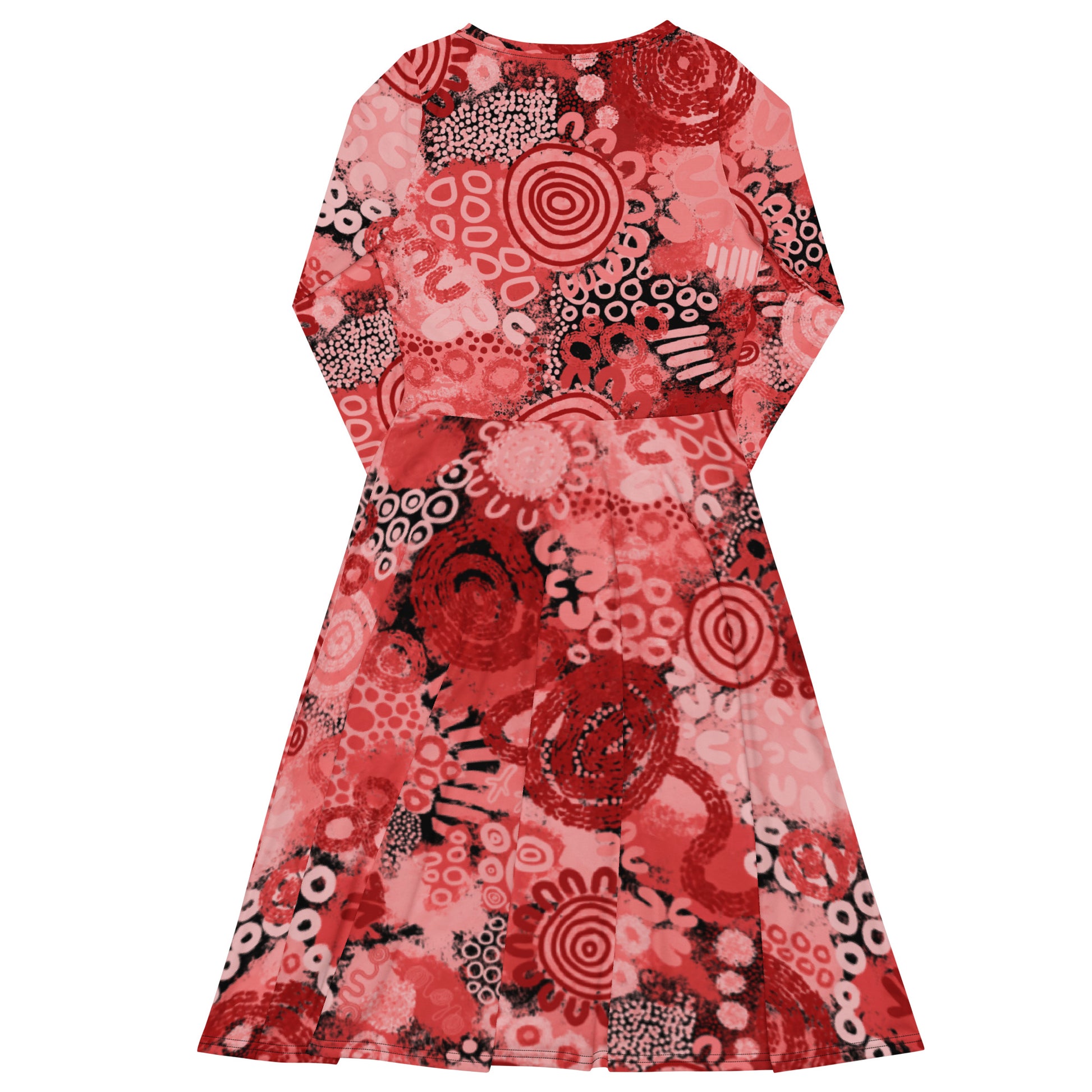 red ochre dress HALO DRESS- Red Ochre