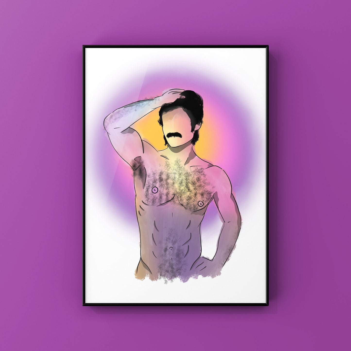 LGBTQIA+ Art | Your Friend Kev | Art Print