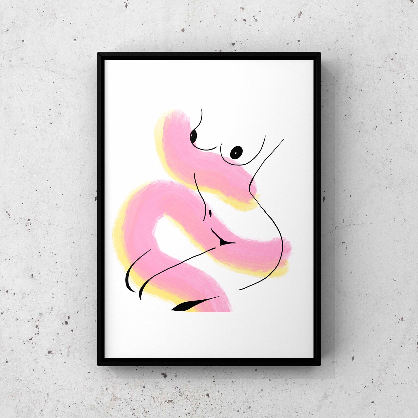 Inclusive Art | Wrapped in Colour | Art Print
