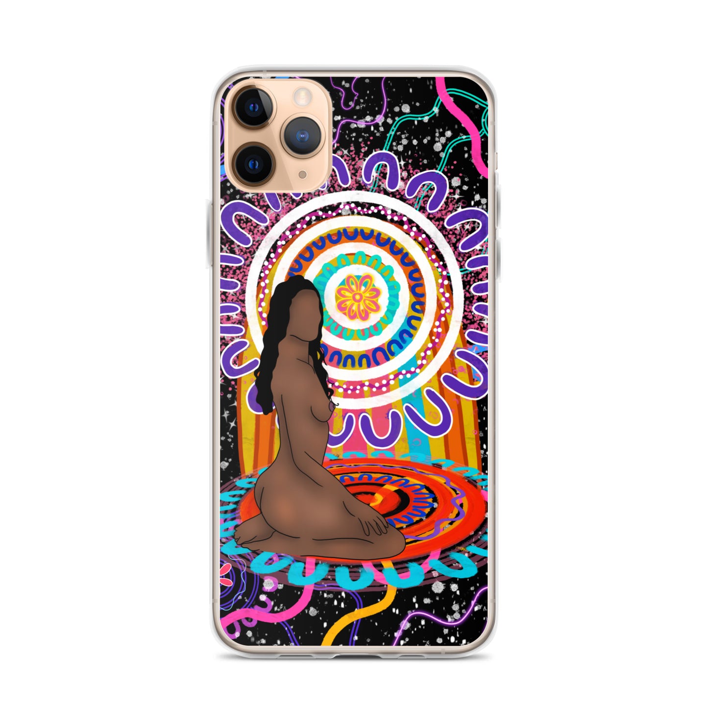 Aboriginal Art | Female Wanjina | iPhone Case