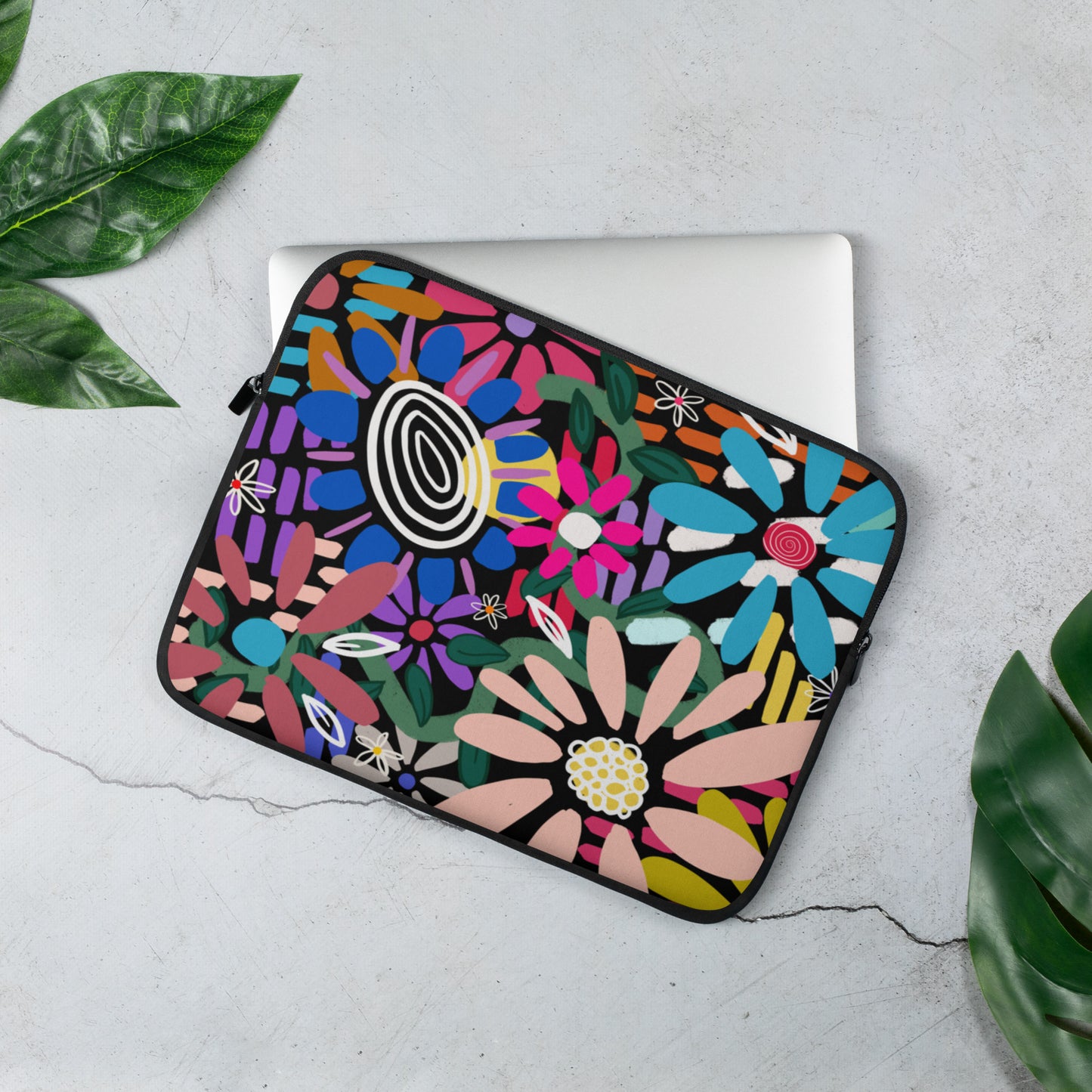 Flower Art | Flora Fun | Laptop Sleeve