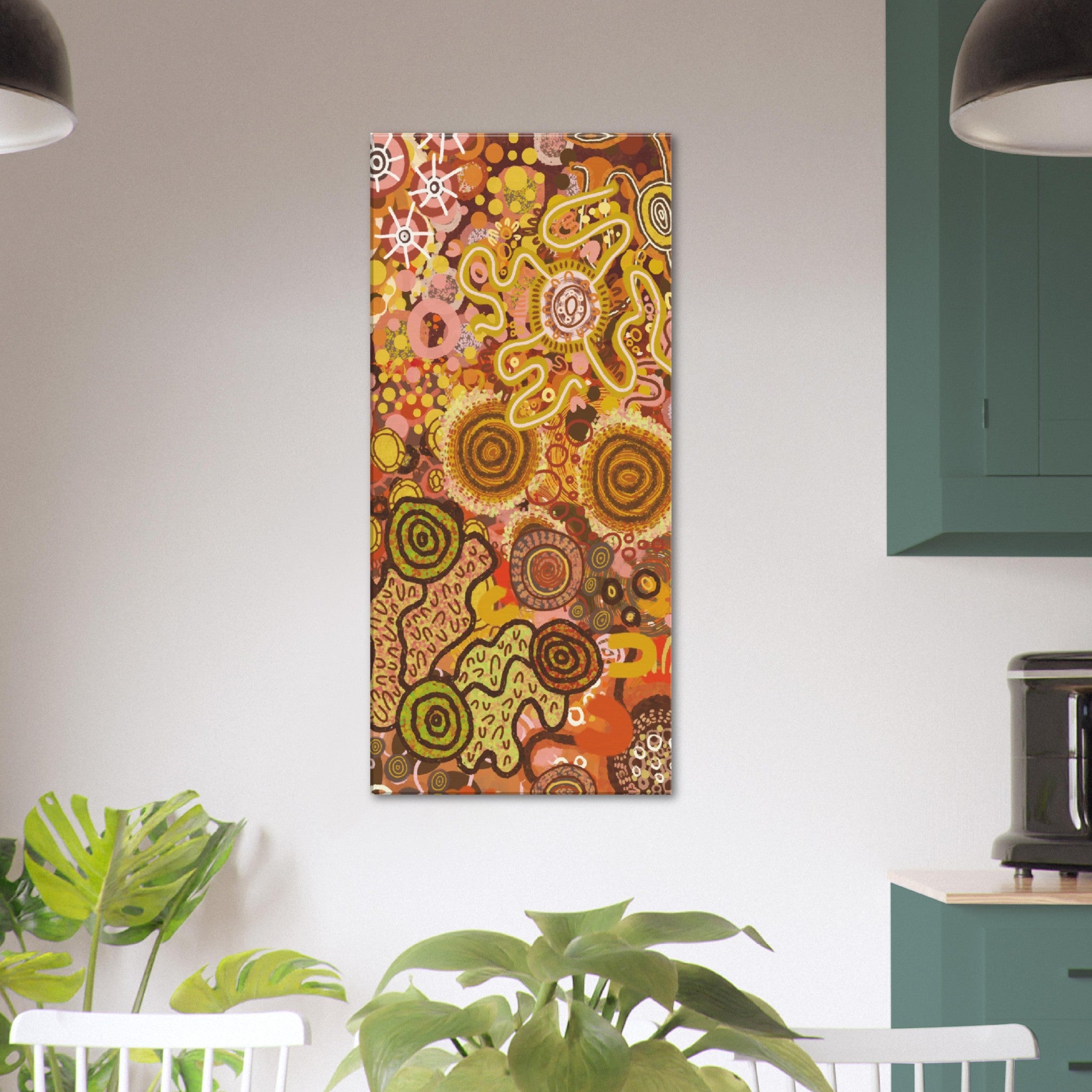 Aboriginal Art Canvas | Autumn | Wayde Clarke | Alejandro Lauren