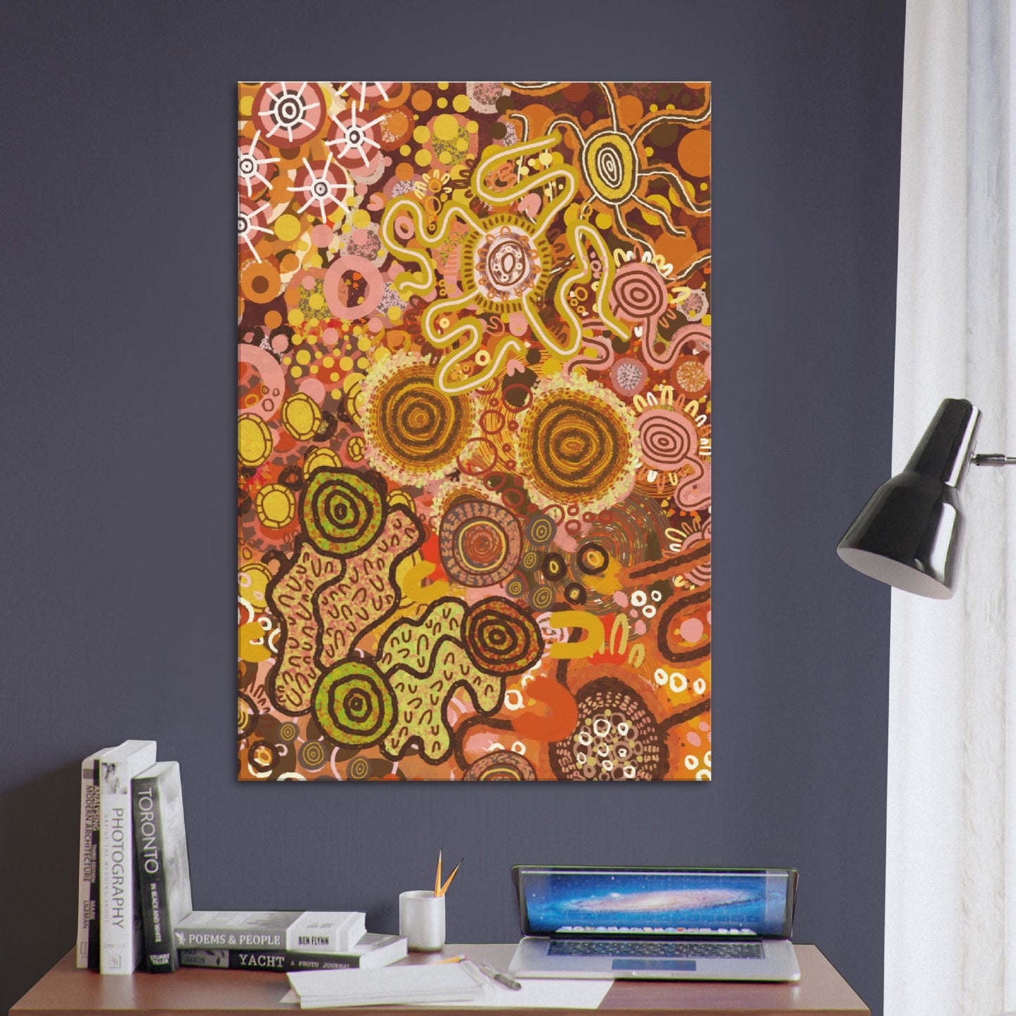Aboriginal Art | Autumn | Print to Canvas | Limited Release
