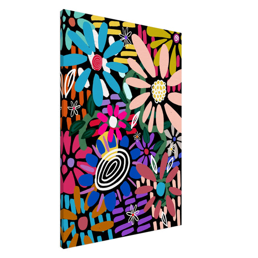 Flower Art | Flower Garden | Print to Canvas