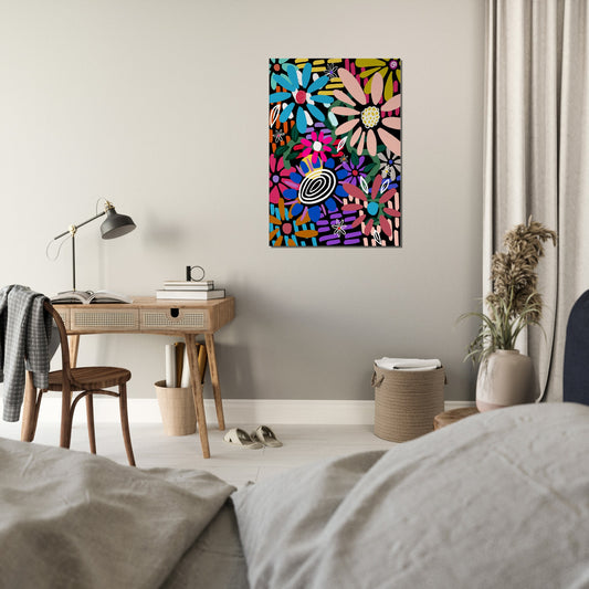 Flower Art | Flower Garden | Print to Canvas